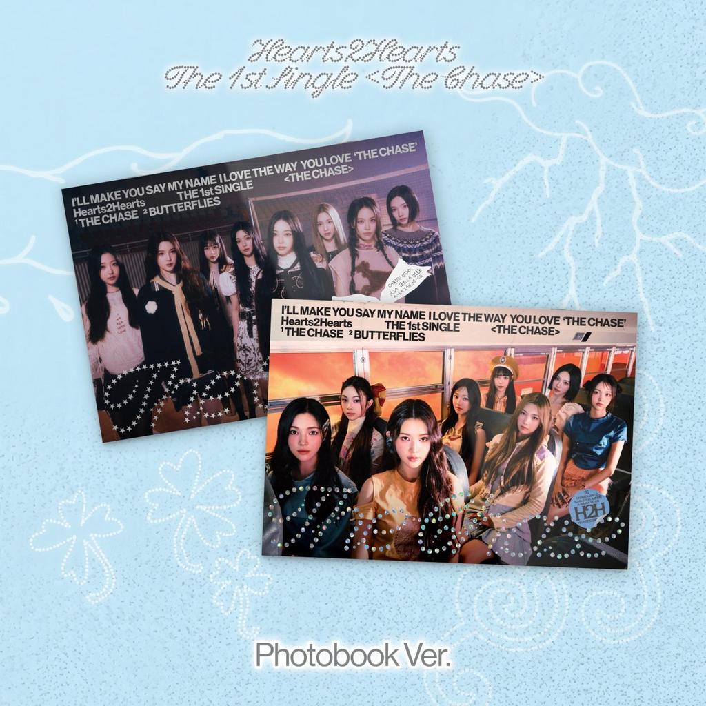(PHOTOBOOK Ver.) HEARTS2HEARTS [THE CHASE] 1st Single Album