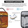 Tung Tung Tung Sahur  Insulated Lunch Bags Cooler Bag Reusable,Lunch Container Italian Brainrot  Large Tote Lunch Box Men Women