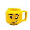 Creative Personality Cute Expression Ceramic Mug | Little Figure Head with a Smiling Face | Unique Gift Cup for Drinking Water.