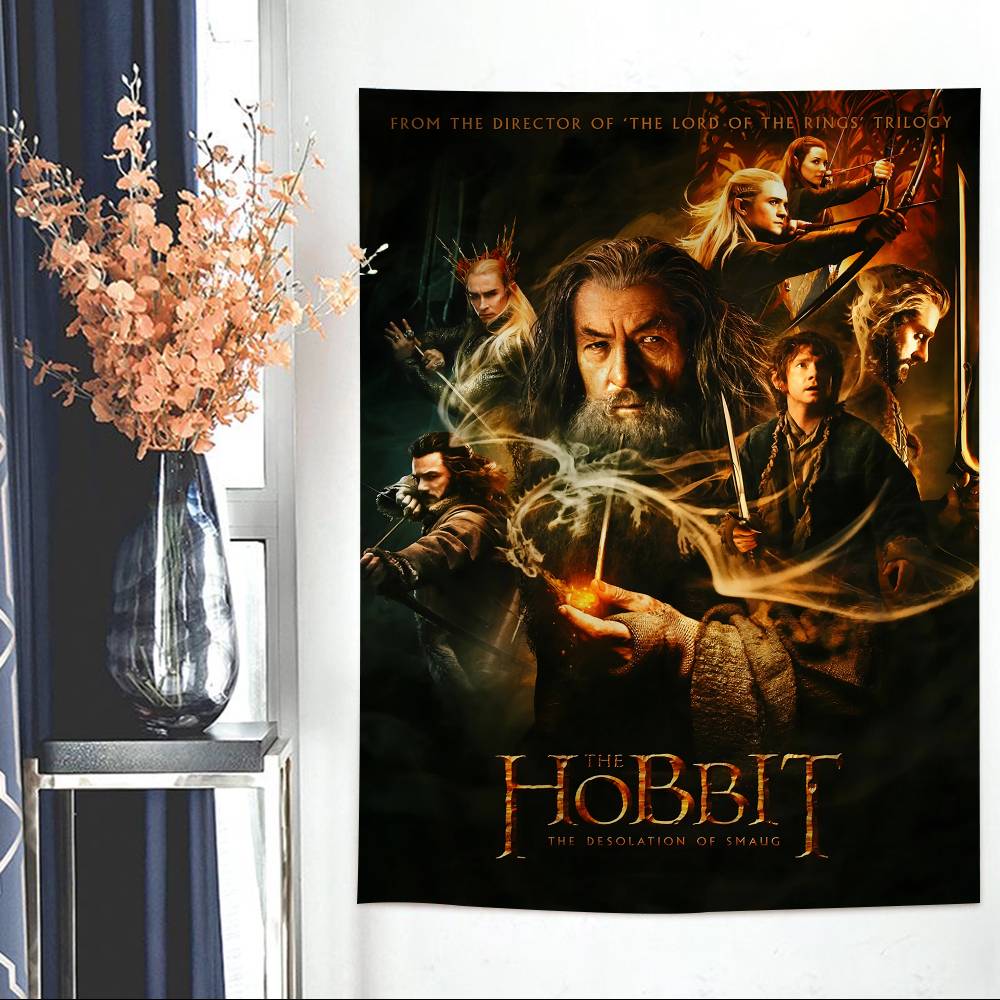 The Hobbit Part Printed Large Wall Tapestry Art Science Fiction Room Home Decor Decor Blanket