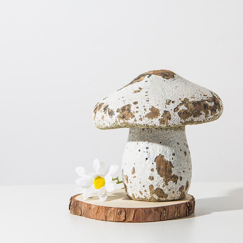 Le Meng Large Mushroom Decorative Ornaments for Home, Hotel, or B&B