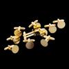 10 Blank 15mm Round Pad Finding Men CuffLink
