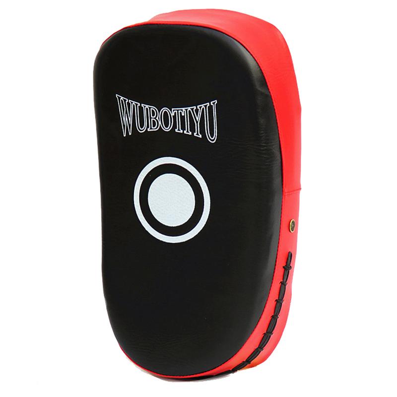 1Pcs Boxing Mitts Training Target Focus Punch Pad Combat Taekwondo Boxer Pads Kick Bag Karate Combat Thai Glove Drop Shipping красный