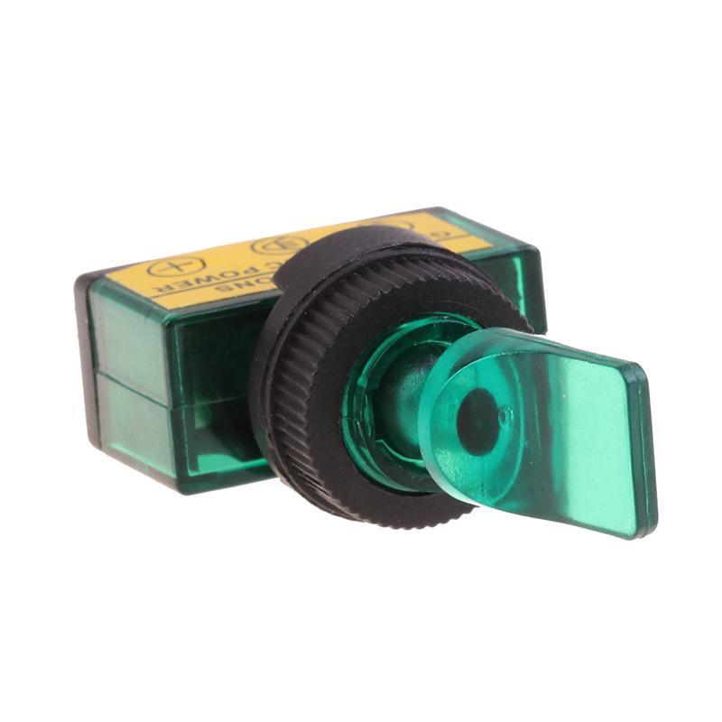 12V Led Toggle Switch 3-Pin 10A 3-Pin Asw-14D Short Handle With Led Lights Waterproof