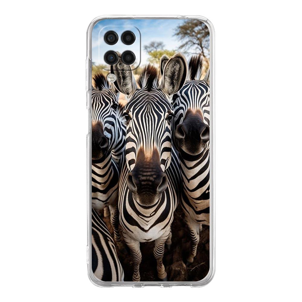 Phone Case For Samsung A54 A52 A50 A70 A10 A30 A40 A20S A20E A02S A12 A14 A22 A24 A42 A34 A32 5G A04s Cover Animal selfie art