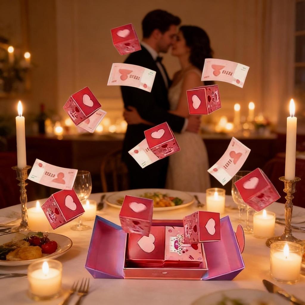 Valentines Bounce Box Wedding Supplies Holiday Money Boxes For Birthday Proposal Confession Graduation Partners Boyfriends