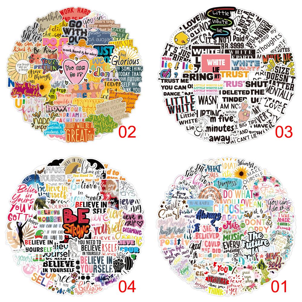 50pcs Stickers Skateboard Vinyl Laptop Luggage Decals For Kids ...