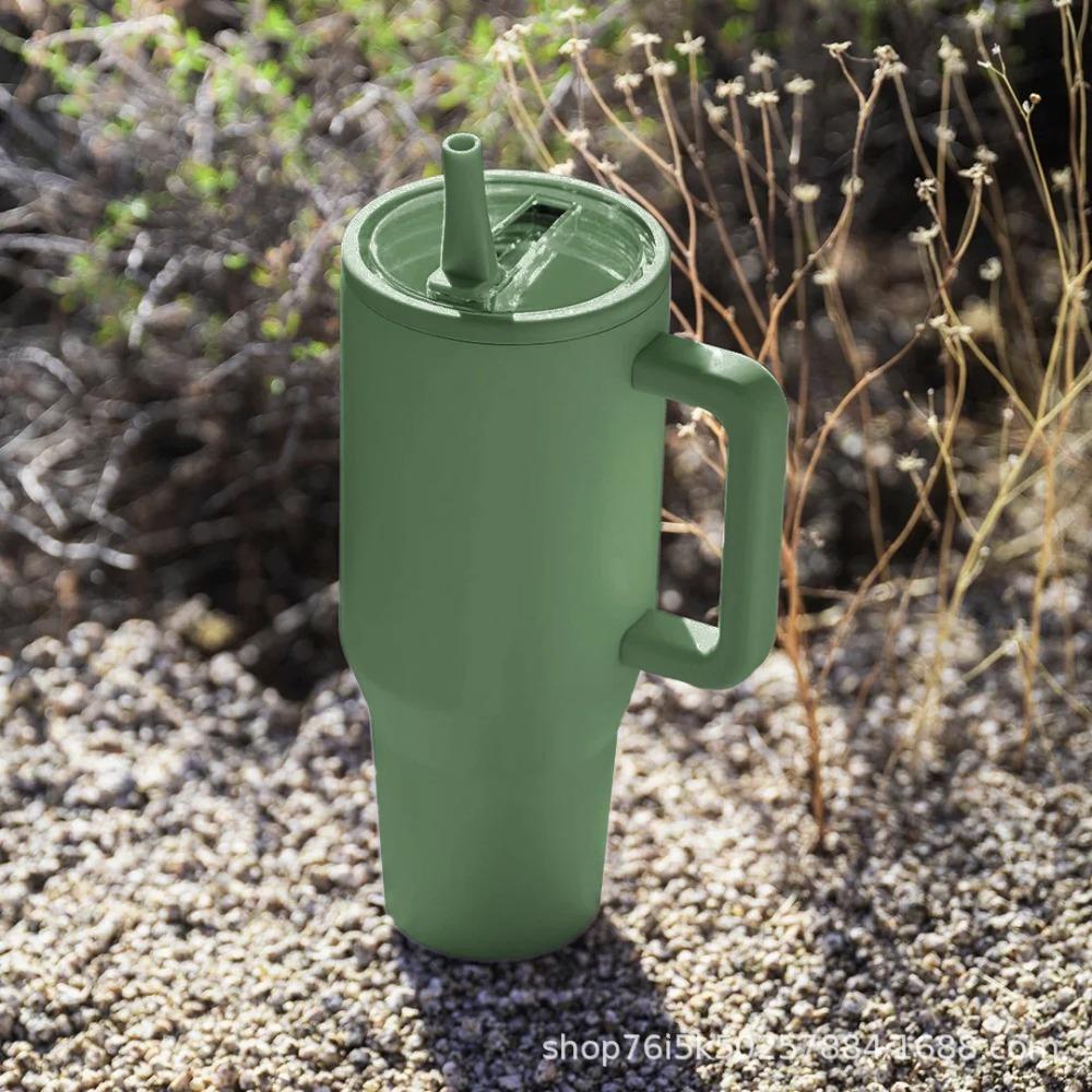 2024 NEW HydroJug 40OZ tumbler Straw Lid Stainless Steel Vacuum Insulated Car Mug Double Wall Thermal Iced Travel Mug Cup