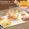 Portable Smart Food Fast Heating Mat Household Electric Food Warmer Plate Foldable Electric Warming Tray