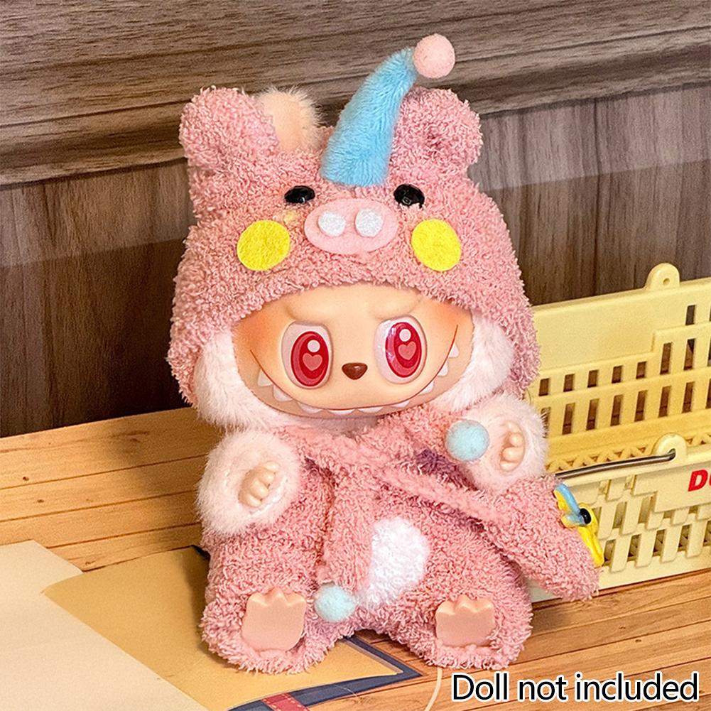 

Для 17см куклы Лабубу Одежда Модная одежда Комбинезоны Одежда для кукол Подходящее по цвету платье Аксессуары для кукол Милое украшение Маленькая одежда 09#