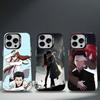 Steins Gate Okabe Anime Phone Case For iPhone 16,15,14,13,12,11,8,7,Pro,Max,Plus,Mini,XS,SE Anti Fall Black Matte Hard