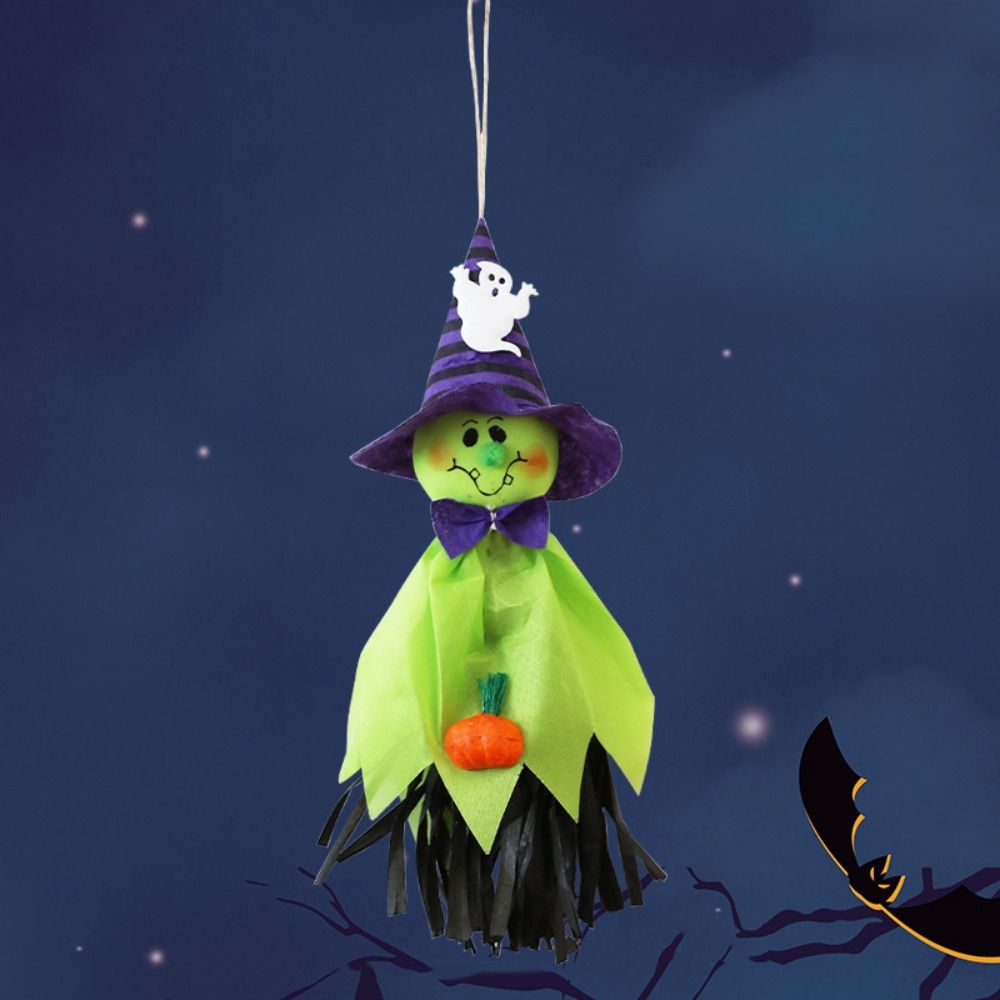 Cloth Paper Halloween Hanging Ornaments Charm Ghost Hanging Pendant   Home Bar Door Party