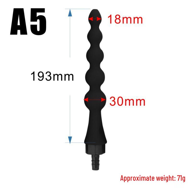 Silicone Enema Douche for Men and Women - Anal and Vaginal Cleaner