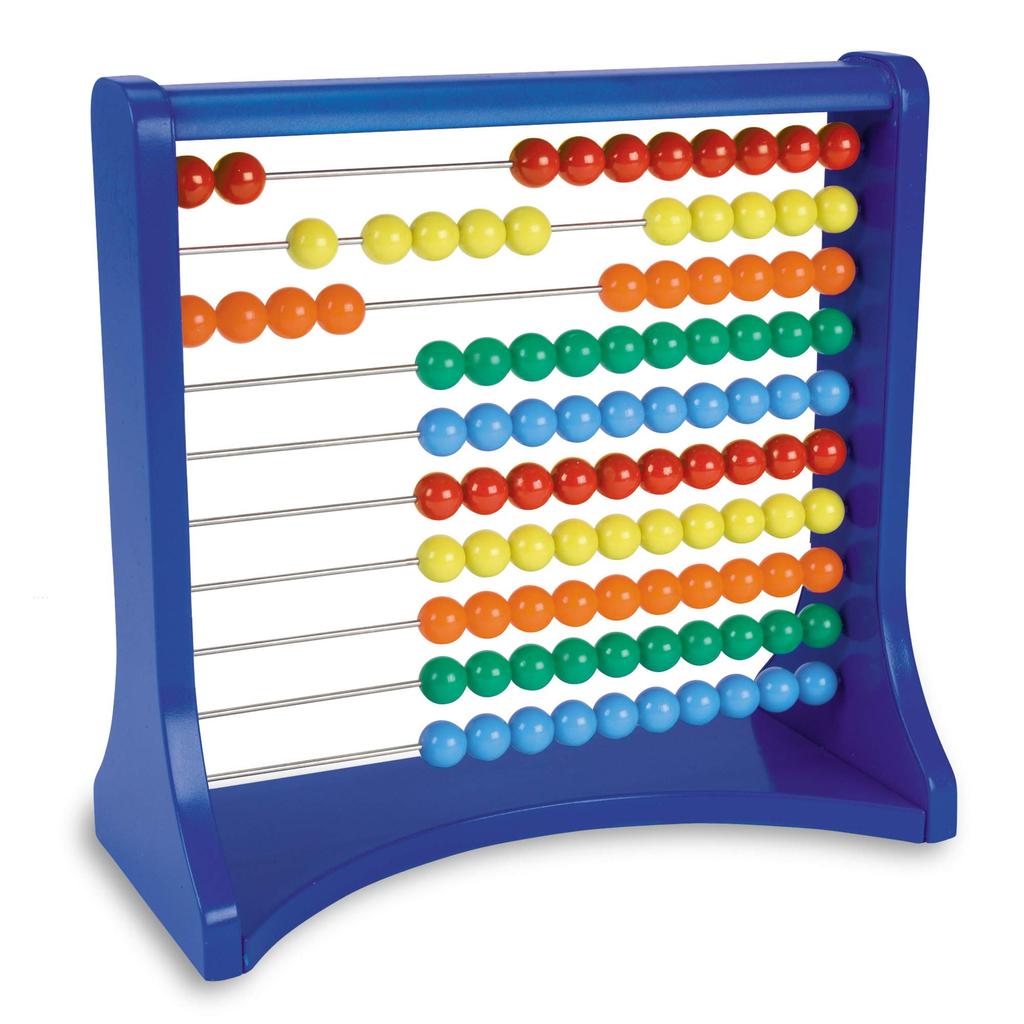 Learning Resources Abacus Colorful Abacus LER 1323 Ten-Row 10-Row