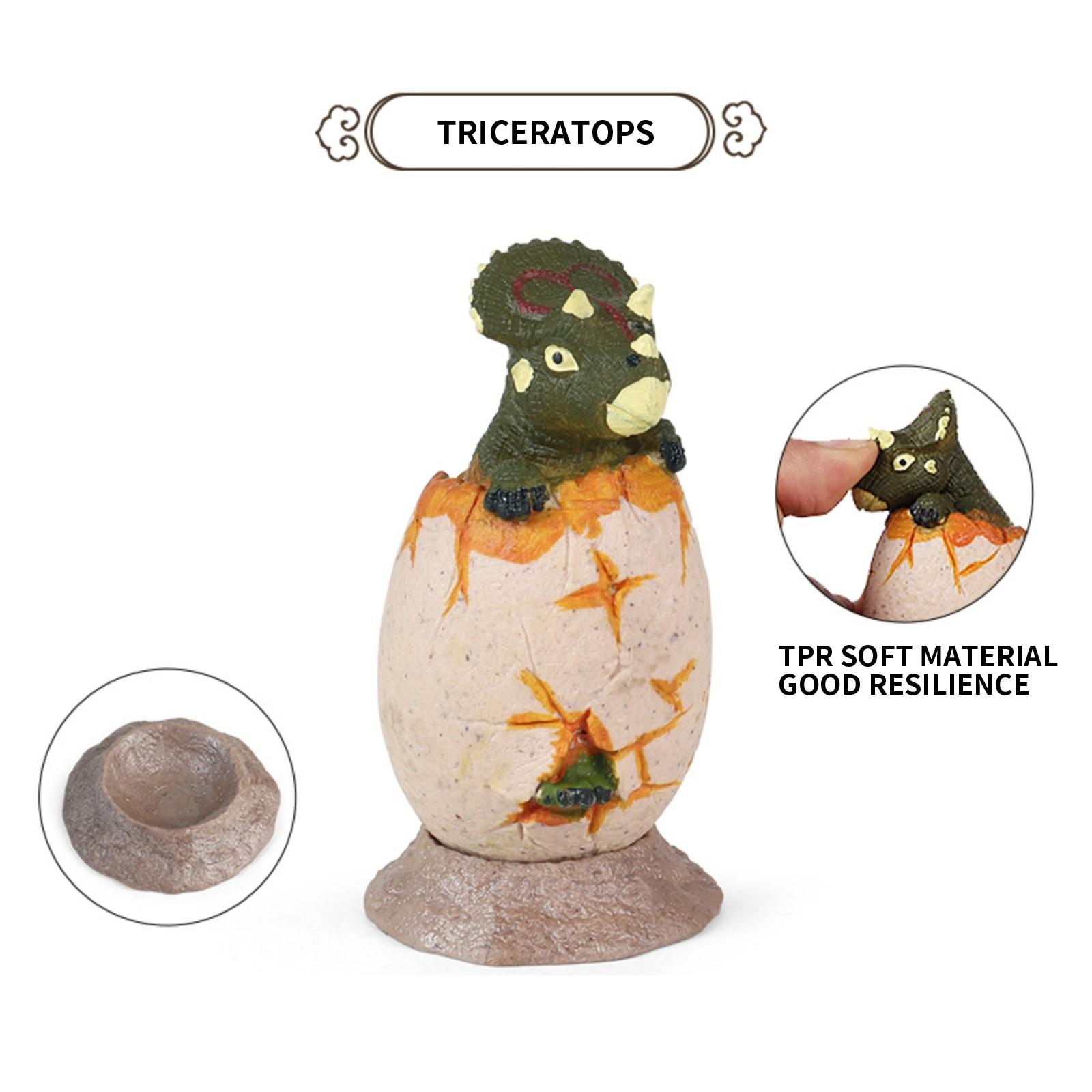 

Твердое Мягкое Резиновое Tpr Яйцо Динозавра Разминание Веселье И Игрушки для Снятия Стресса One Size