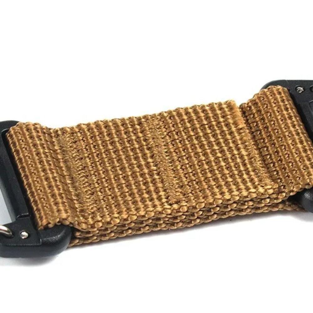 Double-headed Camping Carabiner Rotatable Backpack Key Hook Webbing Belt Buckle  Backpack