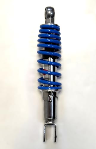 YSS Rear Suspension Kit for Super Dio ZX (AF27/AF28), 270mm, Chrome/Blue (YSS-Dio-270BLU)