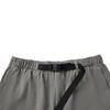 Li Ning Sports Lifestyle Series Solid Color Mid Waist Breathable Versatile Straight Leg Sports Shorts Men shorts Asphalt-Gray AKSV285-1