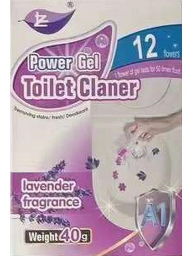 Sixth Gen Toilet Cleaner Gel - 12 Aromatic Flower Deodorant Pieces