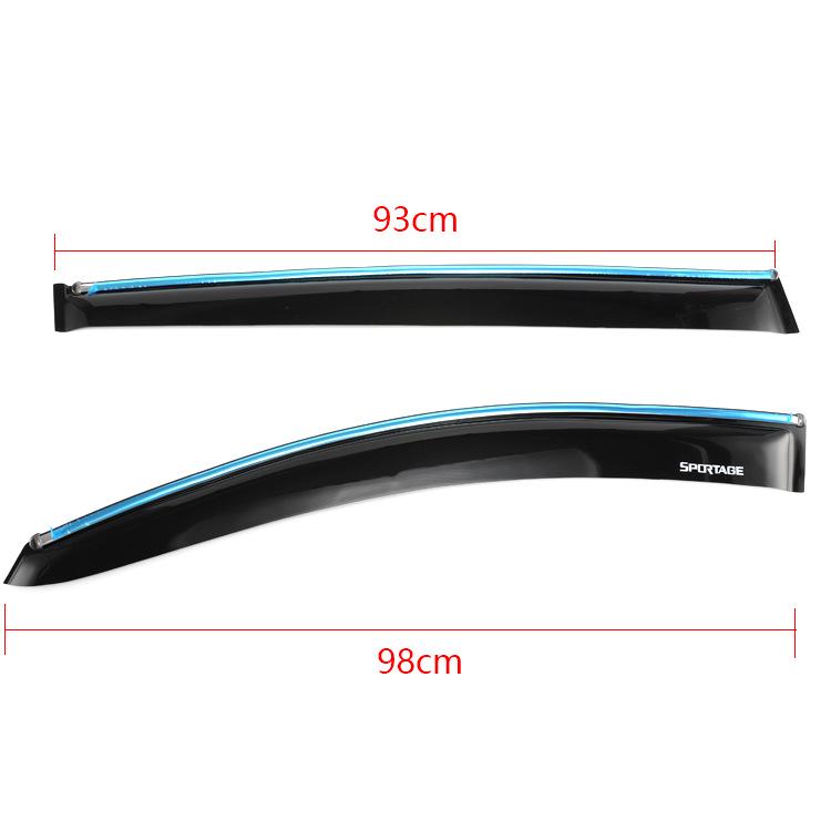 Kia Sportage Car Window Rain Visors & Guards