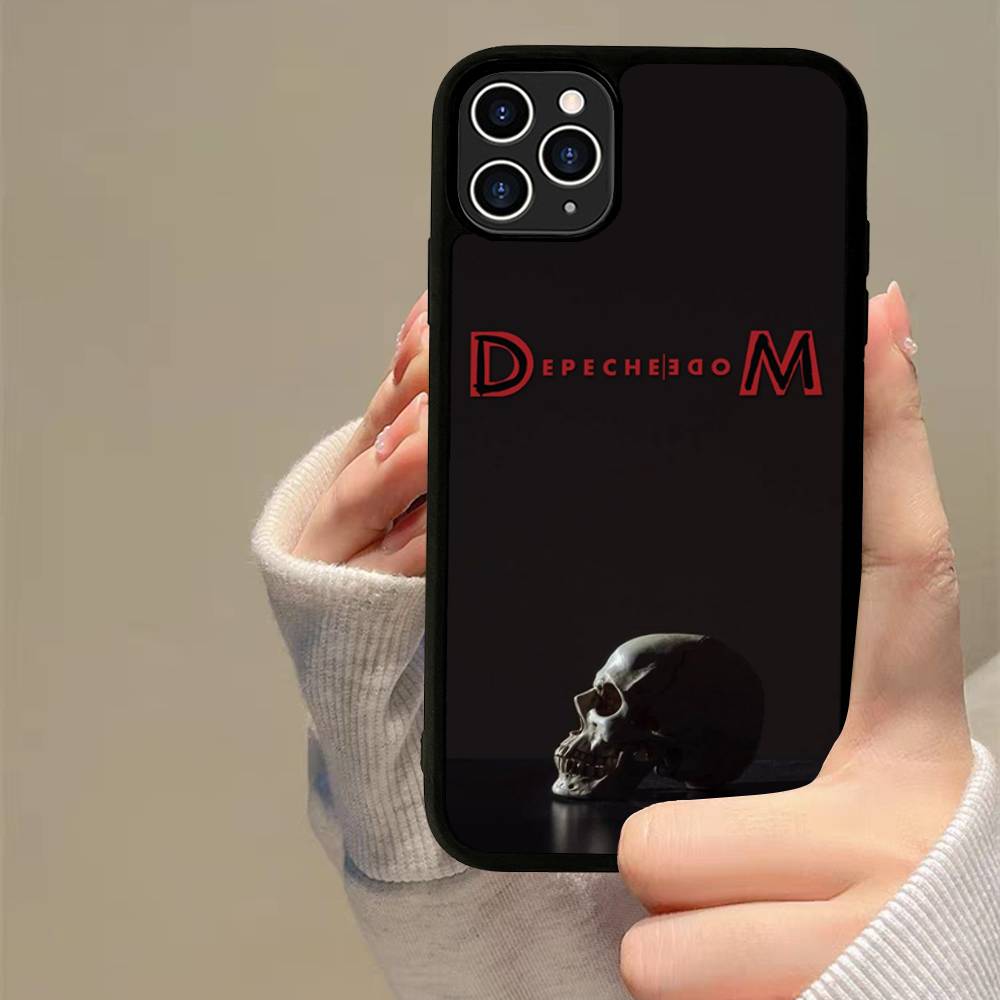 

D-Depeche Mode Rock-ES Band Phone Case For iPhone 17 16 Pro Max Air 13 12 Mini 14 15 Plus 11 PC+TPU Back Cover Samsung S30 Ultra 5g