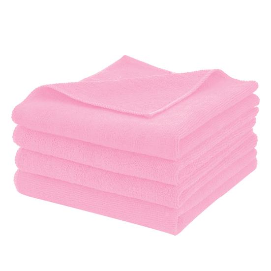 1/2/4Pcs Microfiber Cleaning Towels Water Absorbent Reusable All-Purpose Cleaning Cloth Ultra-Soft Scratch-Free Cleaning Rags