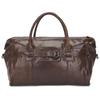 Jiameida Men's Retro Leather Travel Bag - Splash-Proof Handbag and Messenger Bag