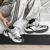 Mode Paare Sneaker Mode Vintage Höhenerhöhung Damen Freizeit Sportschuhe Bequem Atmungsaktiv Plateau Herren Laufschuhe