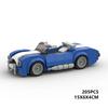 205PCS Assembled Car Model Building Blocks Set Creative Boys DIY Collectible Vehicle Toys MOC Bricks Holiday Gifts