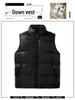 Men's Winter Stand-up Collar Down Vest - New Fashionable Warm Casual Top