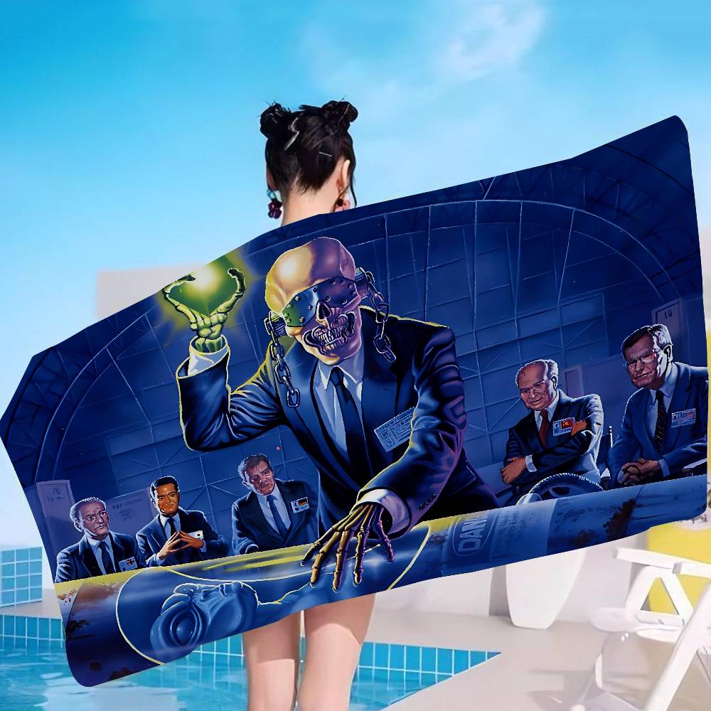 M-Megadeths Heavy Metal Rock Band Microfiber Beach Towel Absorbent Quick Dry Soft Yoga Swimming Resort Mountain Climbing Towel