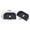4pcs Air Conditioner Shock Pad Outdoor Unit Vibration Damping Rubber Pad Foot Pad For Air Conditioning Systems