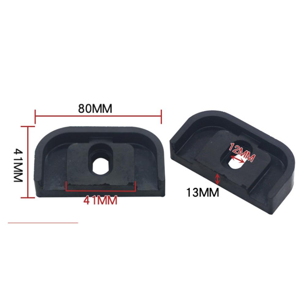 4pcs Air Conditioner Shock Pad Outdoor Unit Vibration Damping Rubber Pad Foot Pad For Air Conditioning Systems