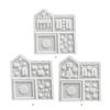 Silicone House Molds Resin Crafting Moulds Night Light Stand Mold Ornament Molds Silicone Texture for Home Decorating
