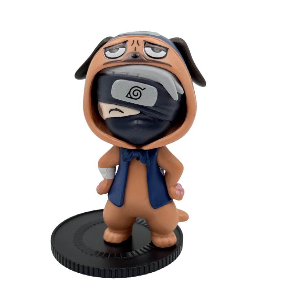 9 шт./набор Аниме НАРУТО Фигурки Модель Наруто Саске Какаши 8 см Кукла Дизайн костюма ПВХ Коллекция Украшение Игрушки