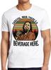 Attention Monsieur Il Y A Une Boisson Ici The Big Lebowski Film Culte T Shirt M731