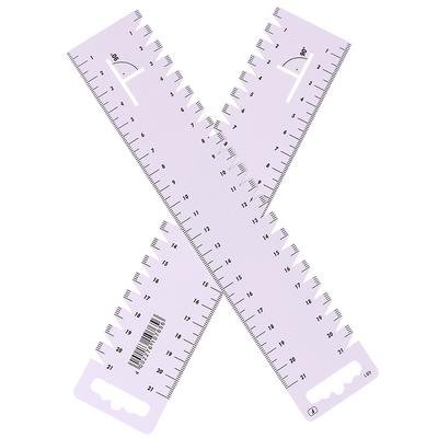 1 Stück Diy Nähen Patchwork Lineal Ultradünnes, Weiches 21 cm Nähwerkzeug