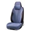 Breathable Suede Car Seat Cushion - Universal Fit, All-Season, Perforated Design