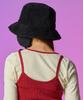 KOLEAT [Lined Fleece] Cozy Vegan Sheepskin Earmuff Bucket Hat [Black]