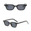 Vintage Square Luxury Brand Designer Thin Small Frame Sunglasses Women For Men Trendy Sun Glasses Punk Hip Hop Pink Shades Uv400