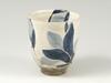 Arita Hasami Kunzan Magnolia Pair of Teacups and Wife 20825 Ware, Kiln, Design, (husband Set)