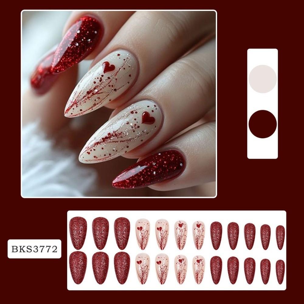 Colorful Design Press on Nails Handmade Nails Fake Nails Hot Nail Tip  for Y2K Style