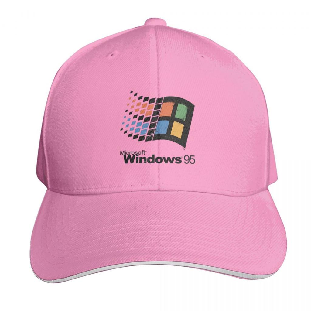 Windows 95 Geeks Nerd Kappe Mode Lässig Baseballkappen Verstellbarer Hut Hip Hop Sommer Unisex Baseballkappen