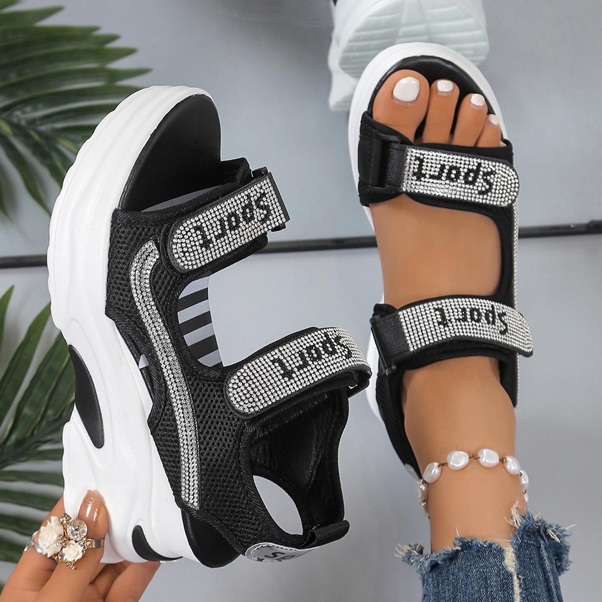 

Fashion Women Platform Sandals New Summer Versatile Slope Heel Elevated Women Shoes Outdoor Luxury Beach Sandals Women Zapatos De Mujer 40