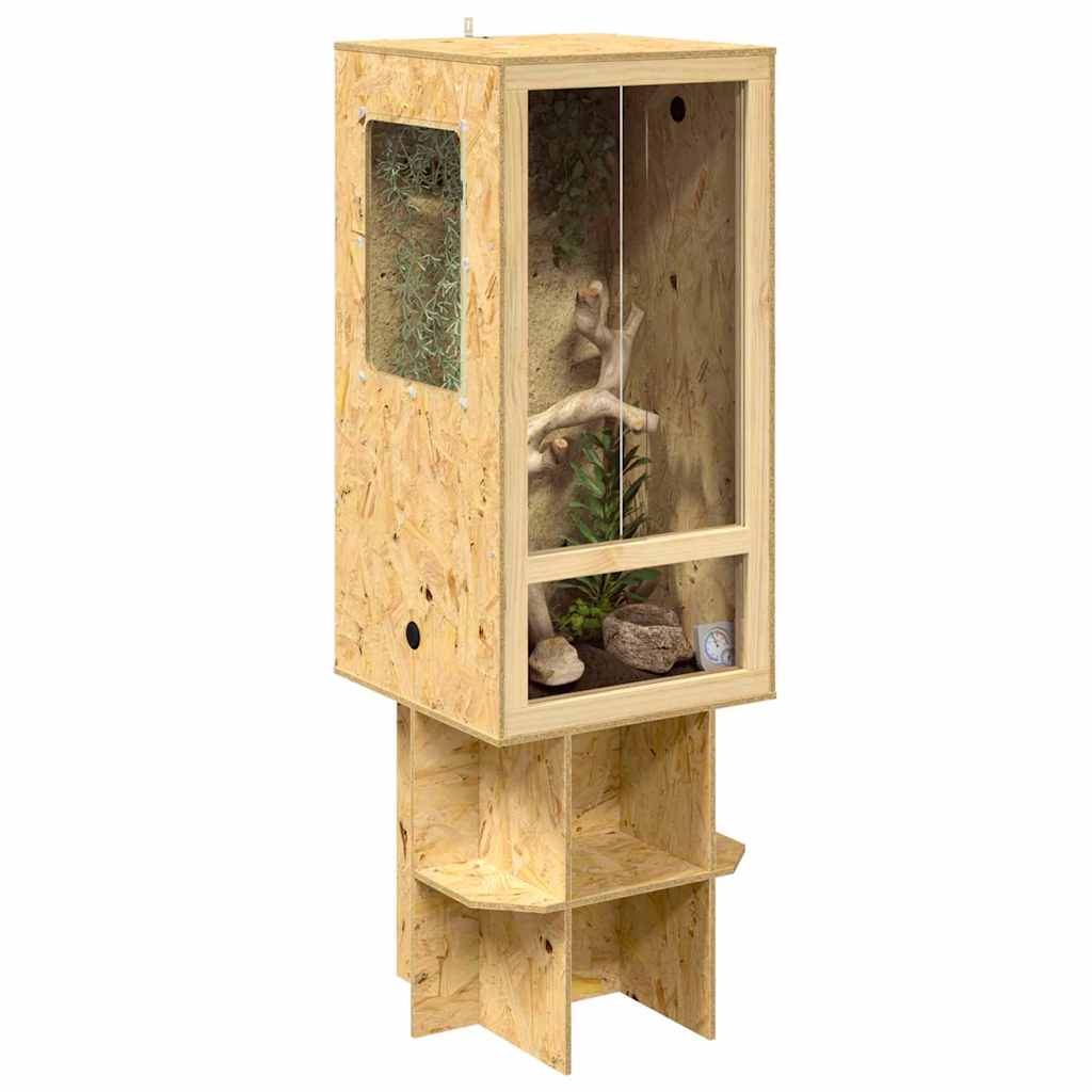 Terrarium Braun 50 x 50 x 150 cm OSB