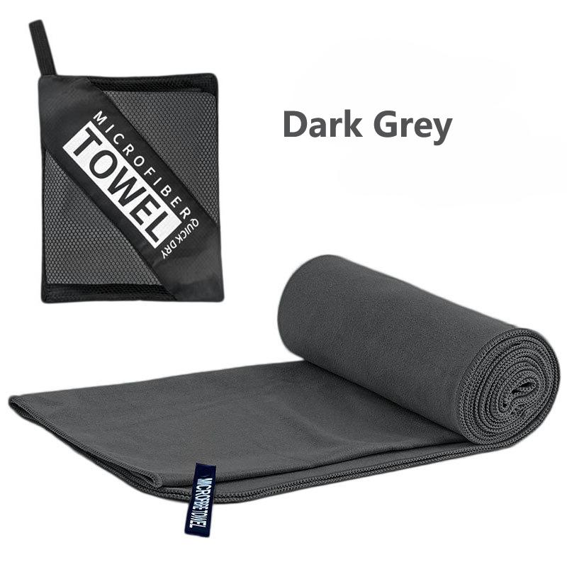 Schnelltrocknendes Mikrofaser-Badetuch Super saugfähiges Handtuch für Fitnessstudio/Camping Ultra-kompakt Leichtgewichtig Sport-/Strand-/Reisehandtücher