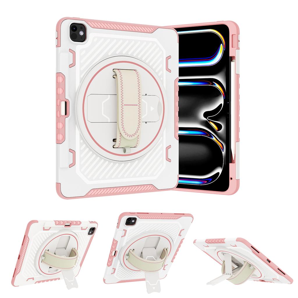 Stand Case for IPad Air 13 2026 M4 2025 M3 2024 M2 Pro 13 2025 M5 2024 M4 Pro 12.9 2018-2022 3rd 4th 5th 6th Gen. Rotating Cover