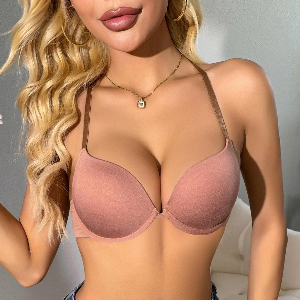 Europäischer & Amerikanischer Multi-Trage-BH mit Sexy Rücken und Bügel - Bequem, Hebender Halt