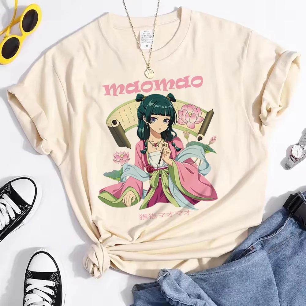 Apothecary Diaries top tees feUnisex anime harajuku  Comfortable Punk t shirt Classic hip hop Retro Women aesthetic streetwear
