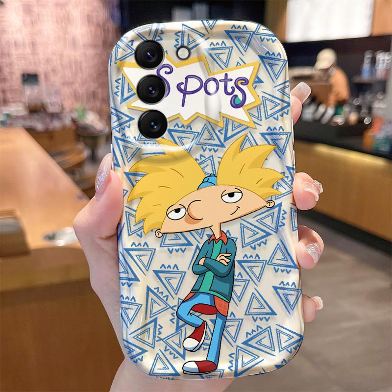 R-Rugrats Wave Case for Samsung Galaxy A36 A35 A34 A33 A32 A31 A30 A20 A24 A23 A22 A21S A20S A16 A15 A14 A13 4G A12 5G Cover